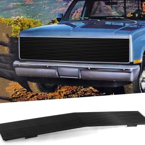 Parrilla frontal negra para Chevy GMC Pickup Suburban Blazer Jimmy Phantom Billet 1981 82 83 84 85 86 1987 Chevy GMC Pickup Suburban Blazer Jimmy Parrilla frontal negra para Chevy GMC Pickup Suburban Blazer Jimmy Phantom Billet 1981 82 83 84 85 86 1987 Chevy GMC Pickup Suburban Blazer Jimmy