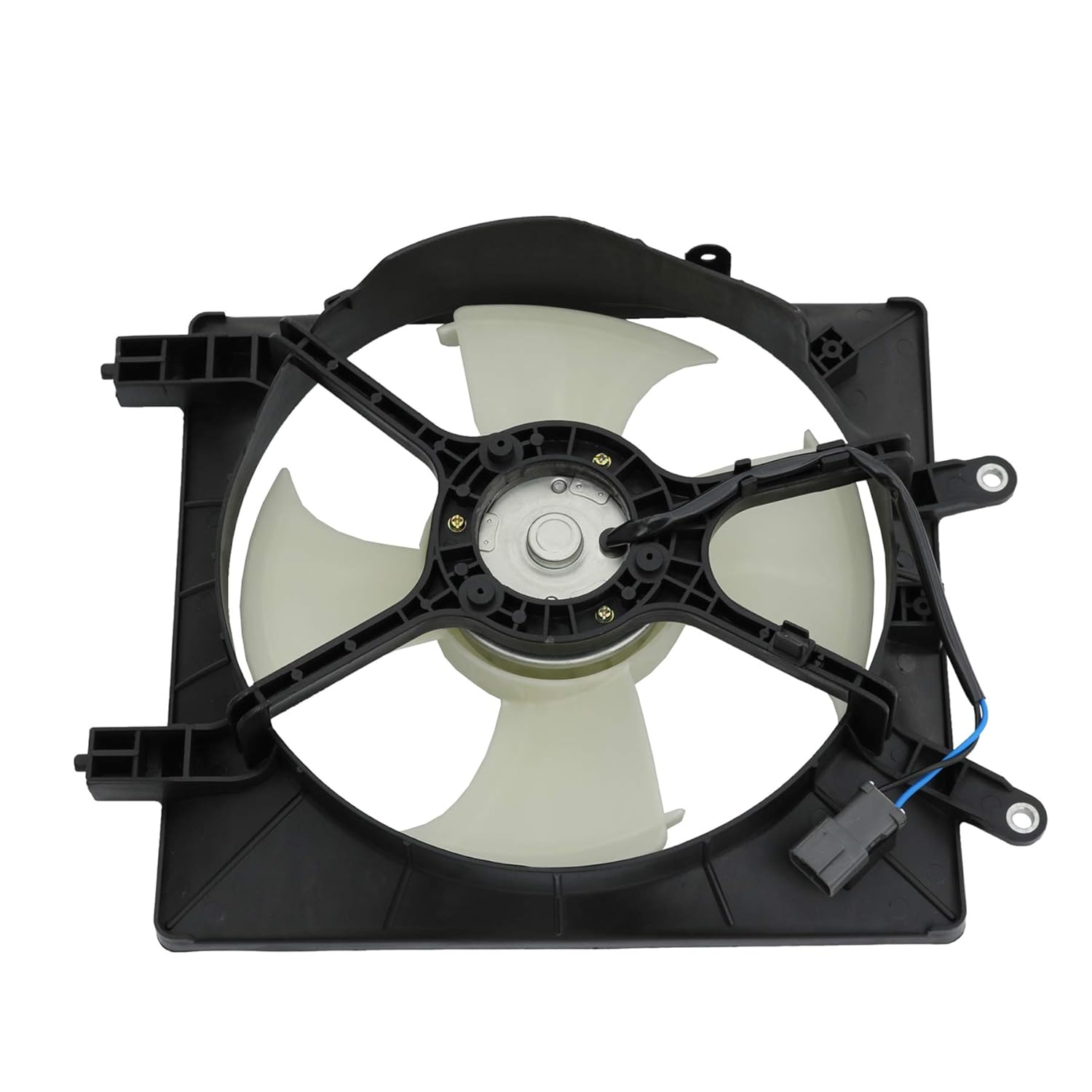 JDMSPEED Nuevo AC AC condensador radiador ventilador de refrigeración Asamblea 620-220 610380 reemplazo para Honda Civic