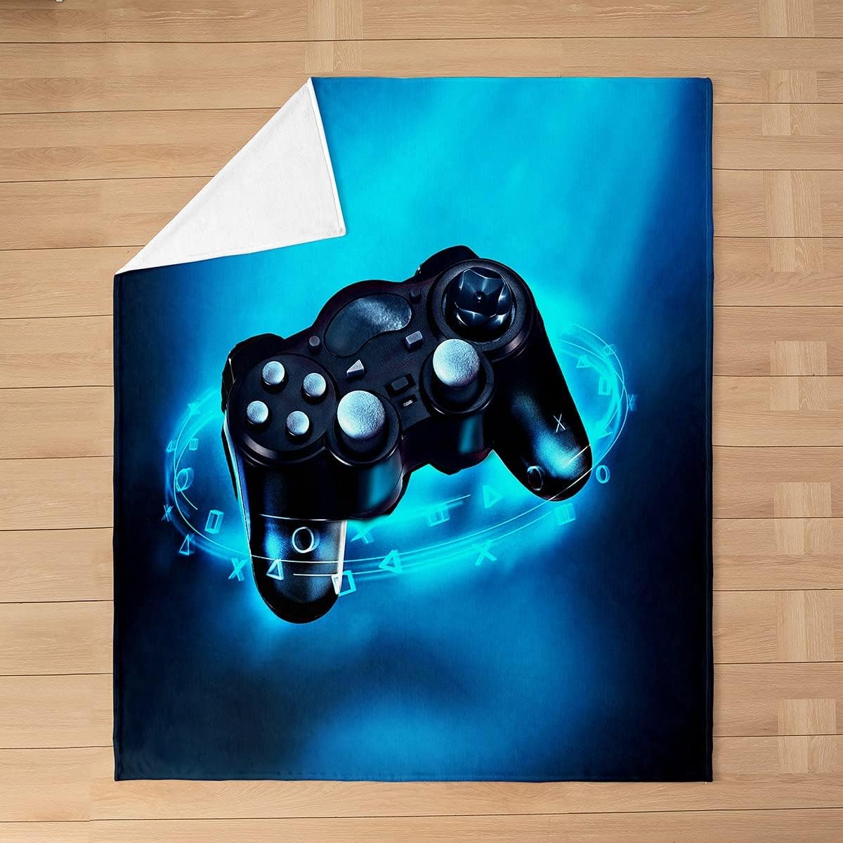 Manta de forro polar para juegos para cama, sofá, sofá, manta mullida de franela con estampado de videojuegos para todas las estaciones, manta de