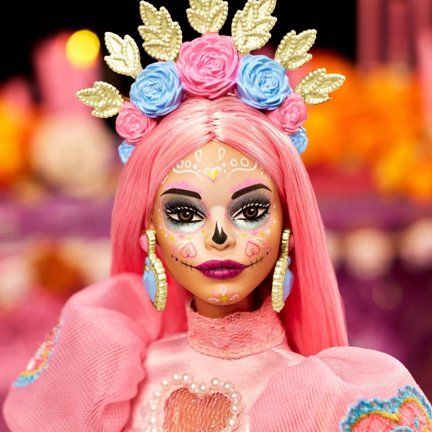 Barbie 2023 Día De Muertos x Muñeca Magnolia Rosa Edición Limitada, HJX16