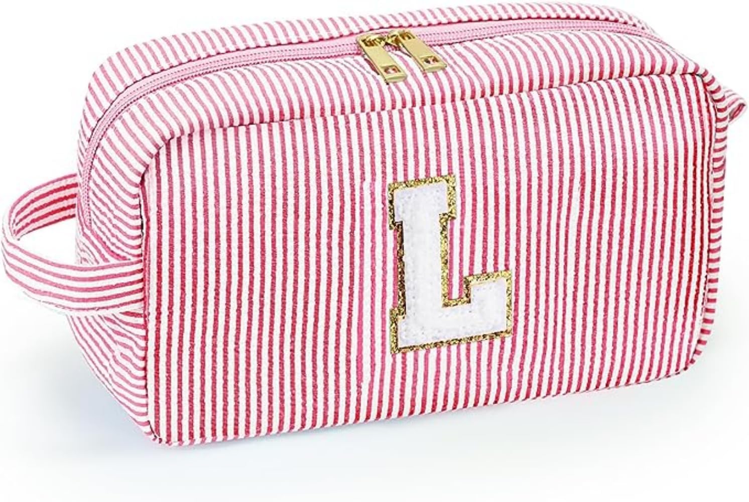 STFINE Bonita bolsa grande de cosméticos de viaje, neceser con cremallera, bolsa de almacenamiento de maquillaje, bolsa de viaje, fiesta, boda,