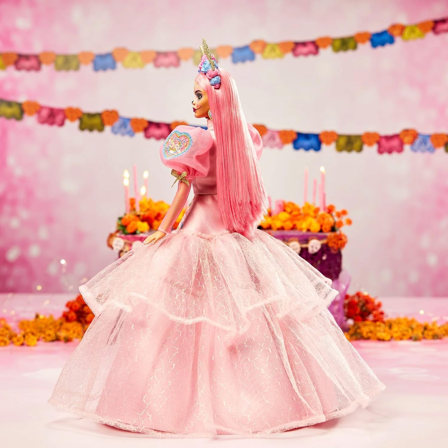Barbie 2023 Día De Muertos x Muñeca Magnolia Rosa Edición Limitada, HJX16