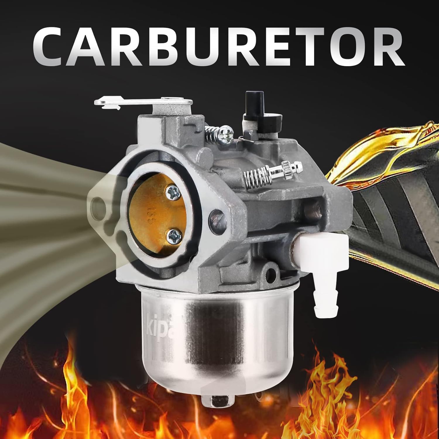 kipa Kit de afinación del carburador para motores Briggs & Strattn 690119 694526 690111 690115 19G412 19E412 192432 192402 192412 Generador