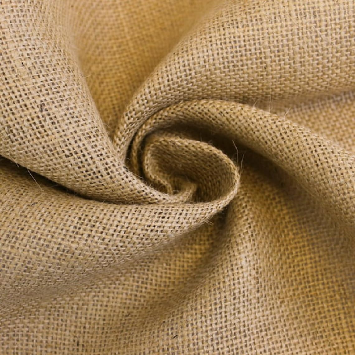 Stylish FABRIC Color sólido de 40 pulgadas de ancho mínimo elástico 100% yute arpillera Fabri, arte, manualidades, envoltura, tela de ropa de