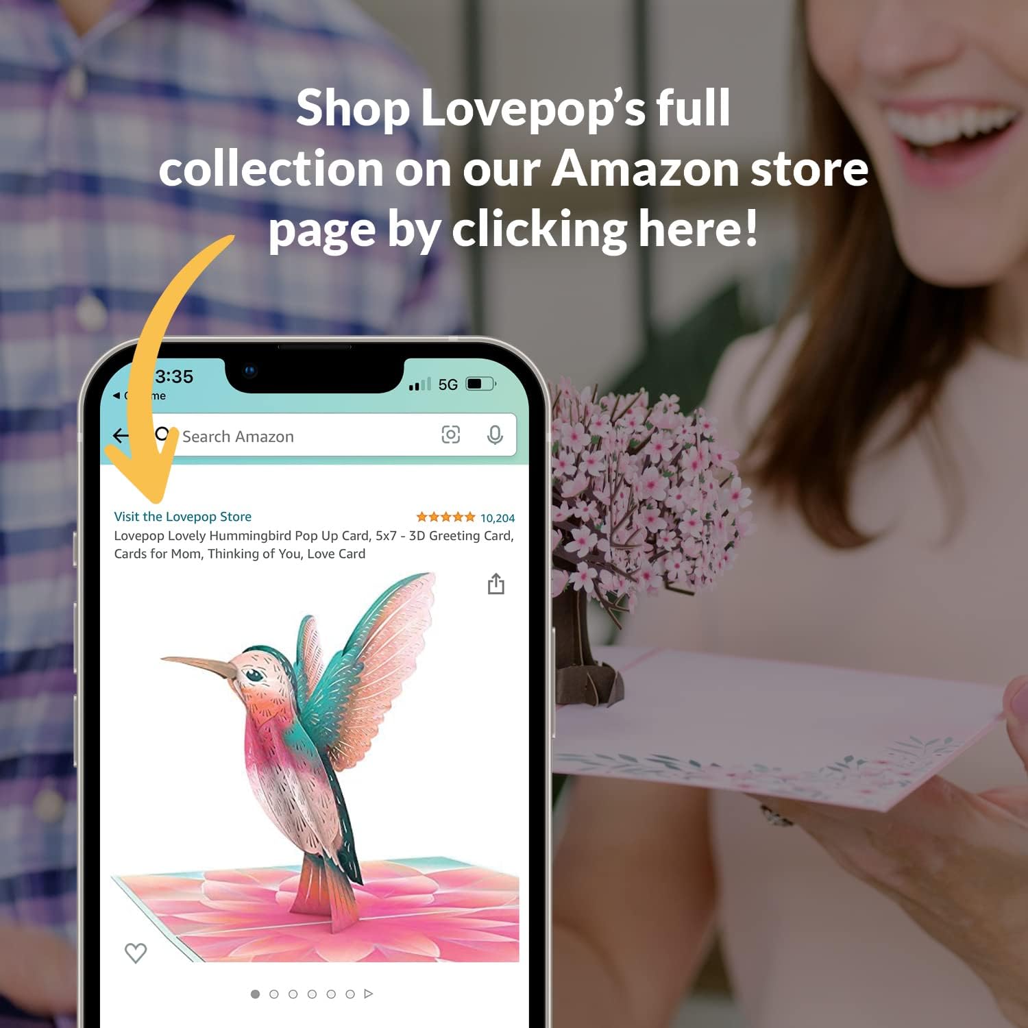 Lovepop Flower Pop Up Cards – Tarjetas 3D, tarjetas de flores, tarjeta para mamá, tarjeta para esposa, tarjeta 3D, tarjeta para el día de la madre,