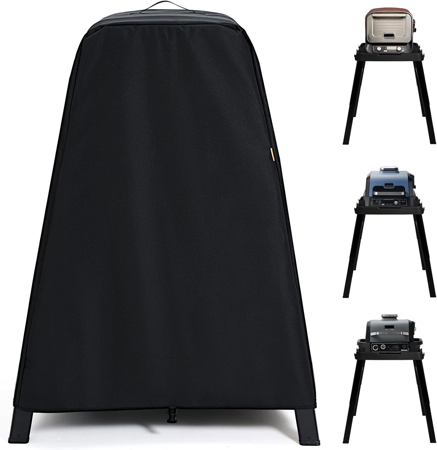 Funda para parrilla Ninja Woodfire al aire libre y horno de pizza en su soporte, apto para parrilla Ninja Smoker Grill OG701 OG751, para Ninja