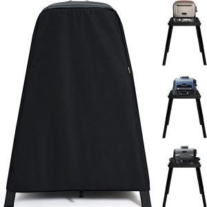 Funda para parrilla Ninja Woodfire al aire libre y horno de pizza en su soporte, apto para parrilla Ninja Smoker Grill OG701 OG751, para Ninja Funda para parrilla Ninja Woodfire al aire libre y horno de pizza en su soporte, apto para parrilla Ninja Smoker Grill OG701 OG751, para Ninja