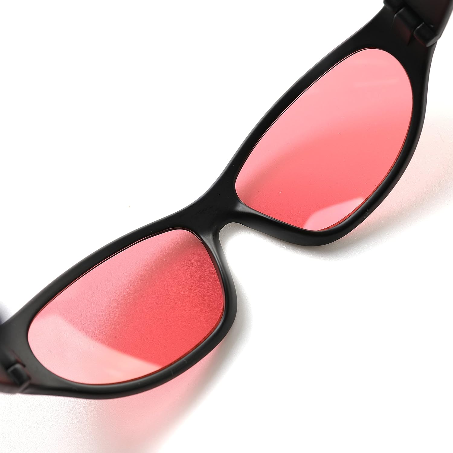 SomniLight FL-41 – Lentes de sensibilidad a la luz fluorescente, fotofobia y migrañas (tamaño juvenil), color negro, mediano, Negro –