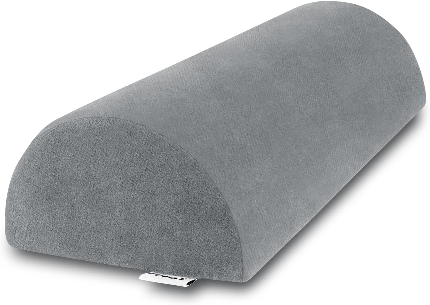 Forias Almohada de media luna para piernas, rodillas, alivio del dolor de espalda baja, cuello, almohada de espuma viscoelástica pura elevación para