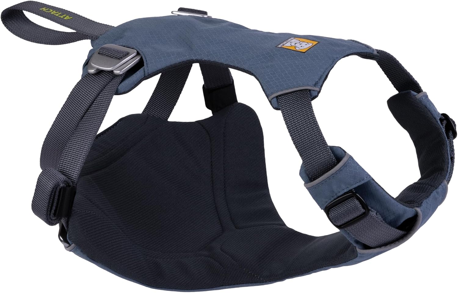 Ruffwear, Load Up – Arnés para perro, arnés de seguridad para automóvil con clasificación de resistencia con accesorio universal para cinturón de
