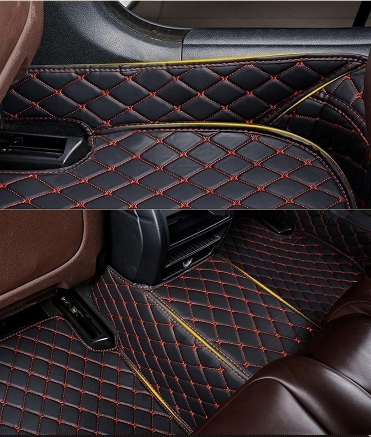 Alfombrillas de coche compatibles con Volvo Xc90 Xc40 Xc60 S40 S60 V60 V40 S90 V90 alfombrillas antideslizantes para piso de automóvil, alfombrillas