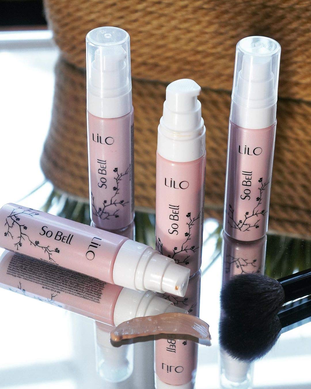 LiLo Base hidratante tintada de larga duración BB-Cream So Bell para todo tipo de piel, con D-pantenol, ácido hialurónico, extracto de flor de