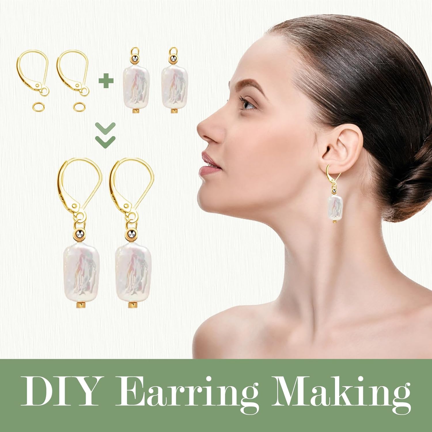 Ganchos para aretes de plata de ley 925, ganchos hipoalergénicos para aretes franceses, alambre colgante intercambiable, conector de aretes de clip