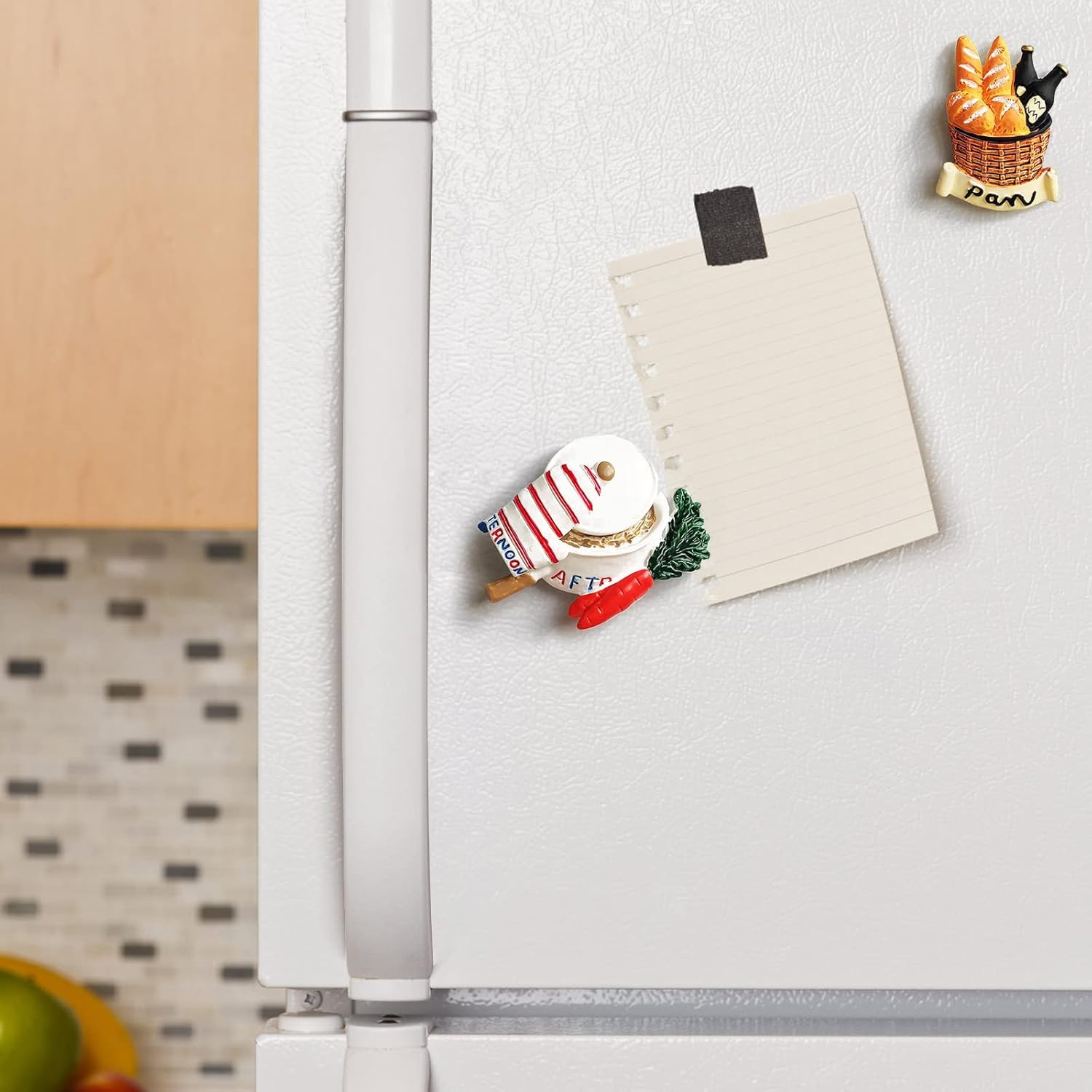 12 calcomanías de imán para refrigerador, divertidas calcomanías 3D para decoración del hogar, cocina, oficina, pizarra blanca, mapas, imanes