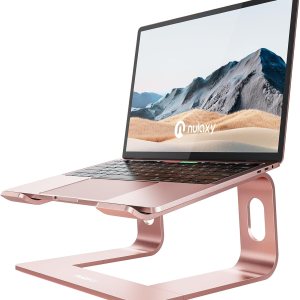 Nulaxy Soporte ergonómico de aluminio para computadora portátil, soporte desmontable para computadora portátil compatible con MacBook Air Pro, Dell Nulaxy Soporte ergonómico de aluminio para computadora portátil, soporte desmontable para computadora portátil compatible con MacBook Air Pro, Dell