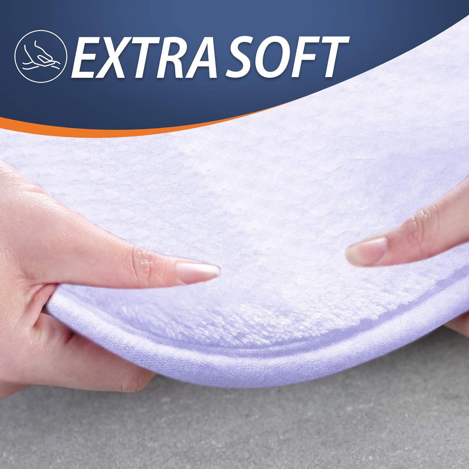Walensee – Tapete de baño espuma viscoelástica extra grueso, antideslizante, absorbente y súper acogedor, terciopelo suave lujo, alfombra pequeña