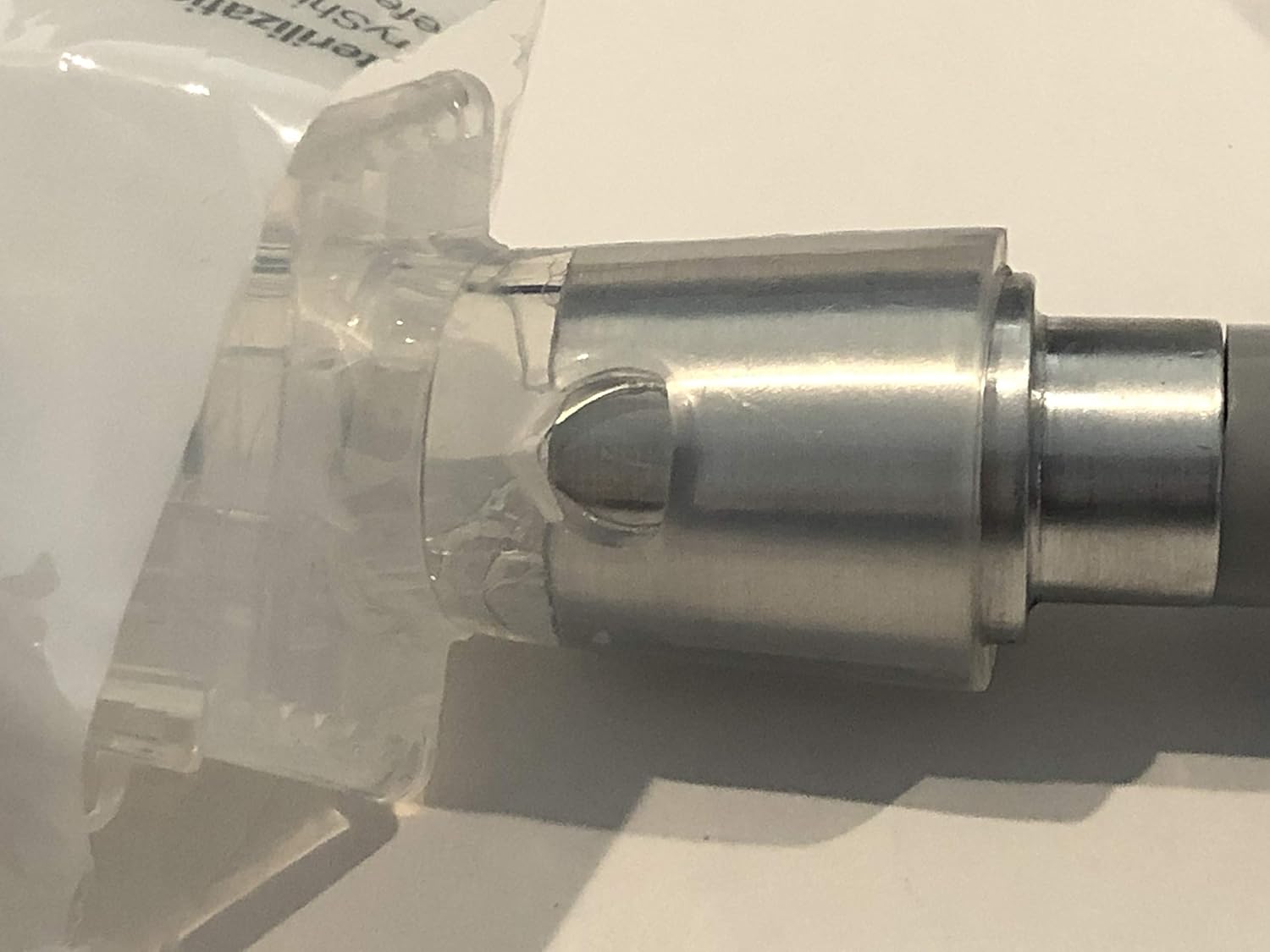 Adaptador de reducción de aerosoles dentales para ISOLITEDRYSHIELD + 4 piezas de boca