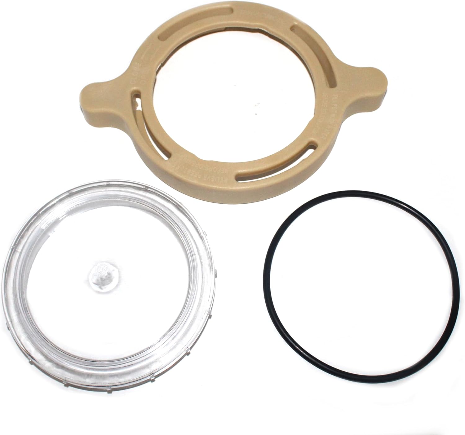 JSP Manufacturing Kit de reemplazo de abrazadera de anillo de bloqueo de leva y rampa para cubierta de bomba de piscina SuperFlo VS y VST, SuperFlo