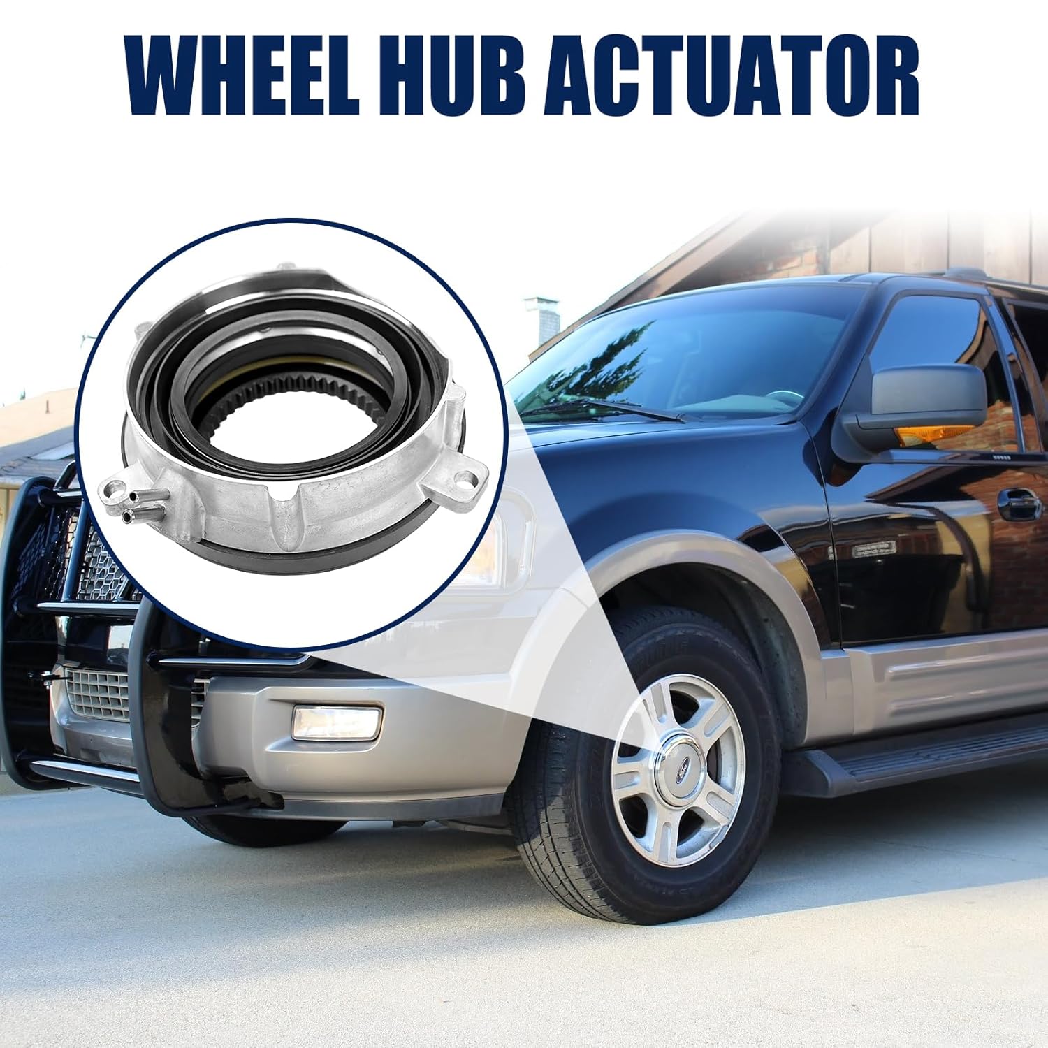 2 piezas de repuesto de actuador de cubo de bloqueo 4×4 para Ford F150 4WD 2003-2015 Ford Expedition 4WD 2003-2015 Lincoln Navigitor 2006-2008