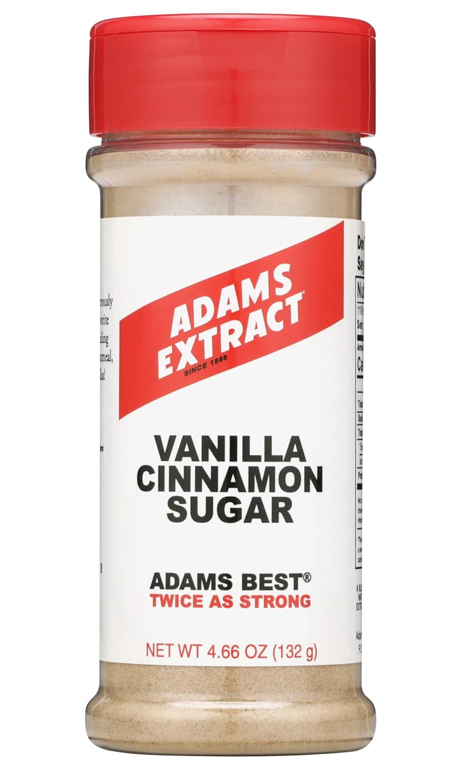 Adams Best – Azúcar de vainilla y canela (4.66 onzas (paquete de 1))