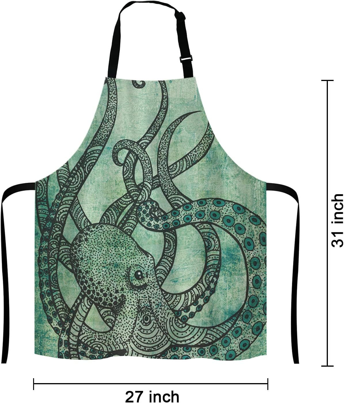 Lefolen Delantal de cocina 6, Multi Lf112