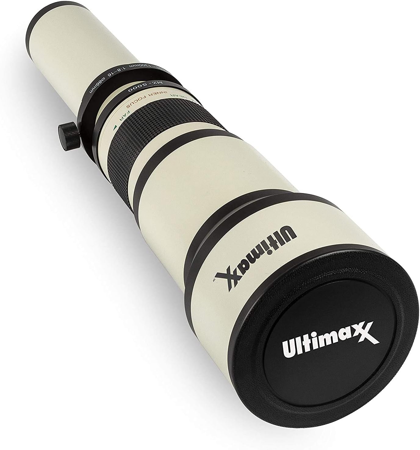 Ultimaxx Kit de lentes de zoom teleobjetivo de 25.591-51.181 in (con convertidor 2X de 51.181-102.362 in) para EOS Rebel T3, T3i, T4i, T5, T5i, T6,