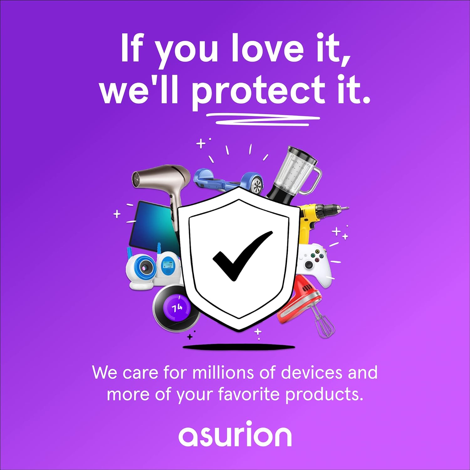 ASURION Plan de protección de electrodomésticos de 3 años ($70 – $79.99)