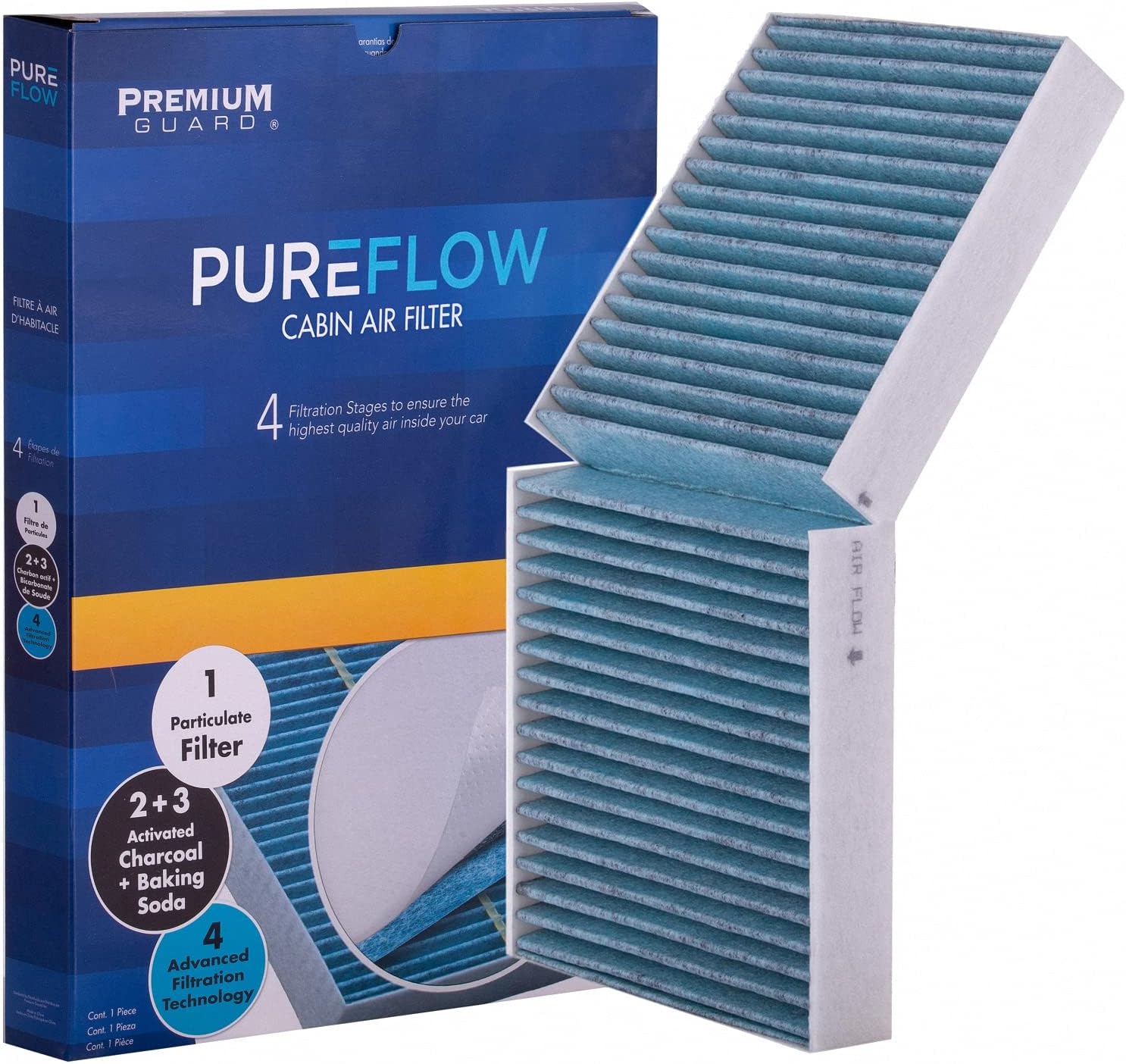 Filtro de aire de cabina Pureflow PC9373X  Compatible con Mercedes-Benz SLC300 2020-17, 2020-17 SLC180