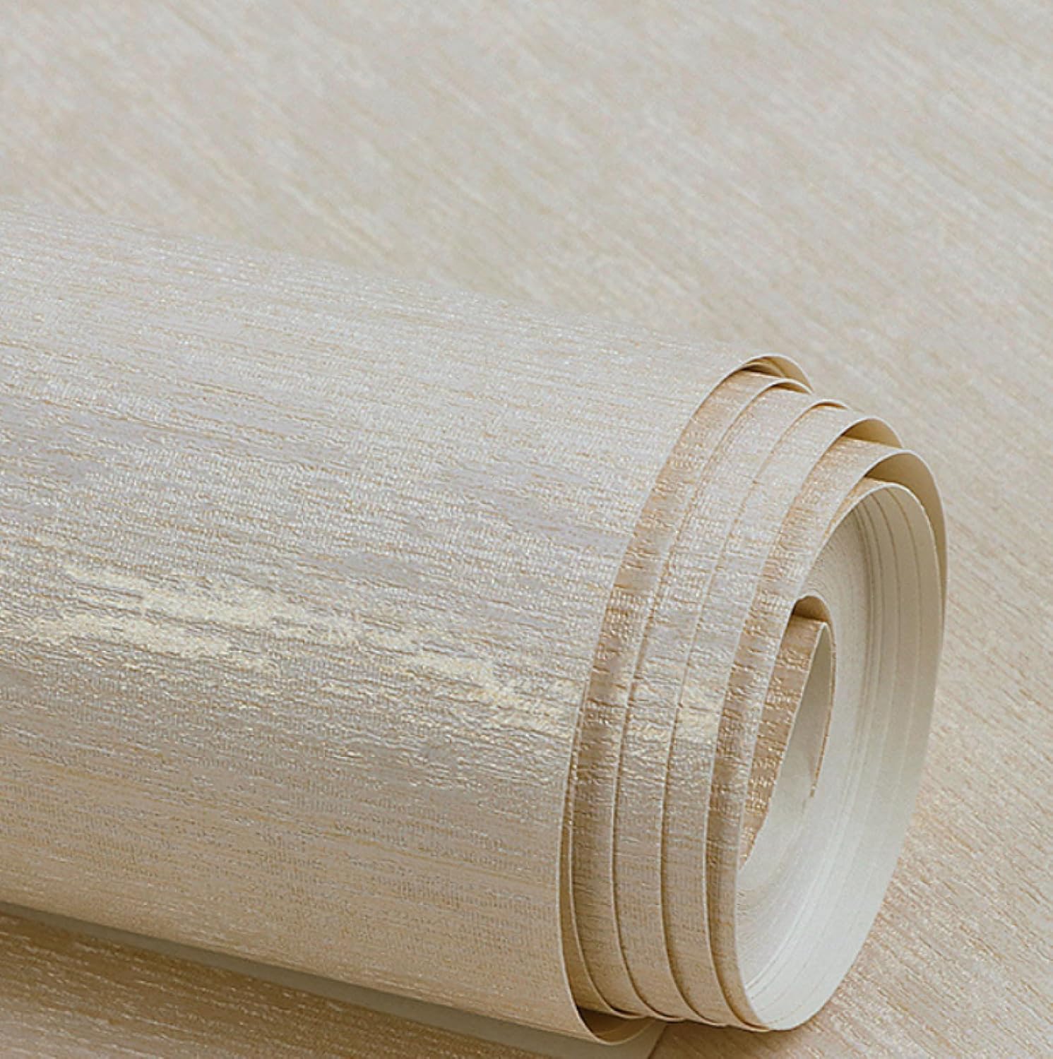 Papel pintado 3D tridimensional mate PVC papel pintado no autoadhesivo Sala de estar Dormitorio Fondo de pared Beige