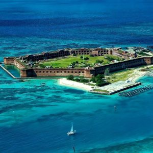 Fort JeffersonDry Tortugas – Cartel de lata retro de 8 x 12 pulgadas Fort JeffersonDry Tortugas – Cartel de lata retro de 8 x 12 pulgadas