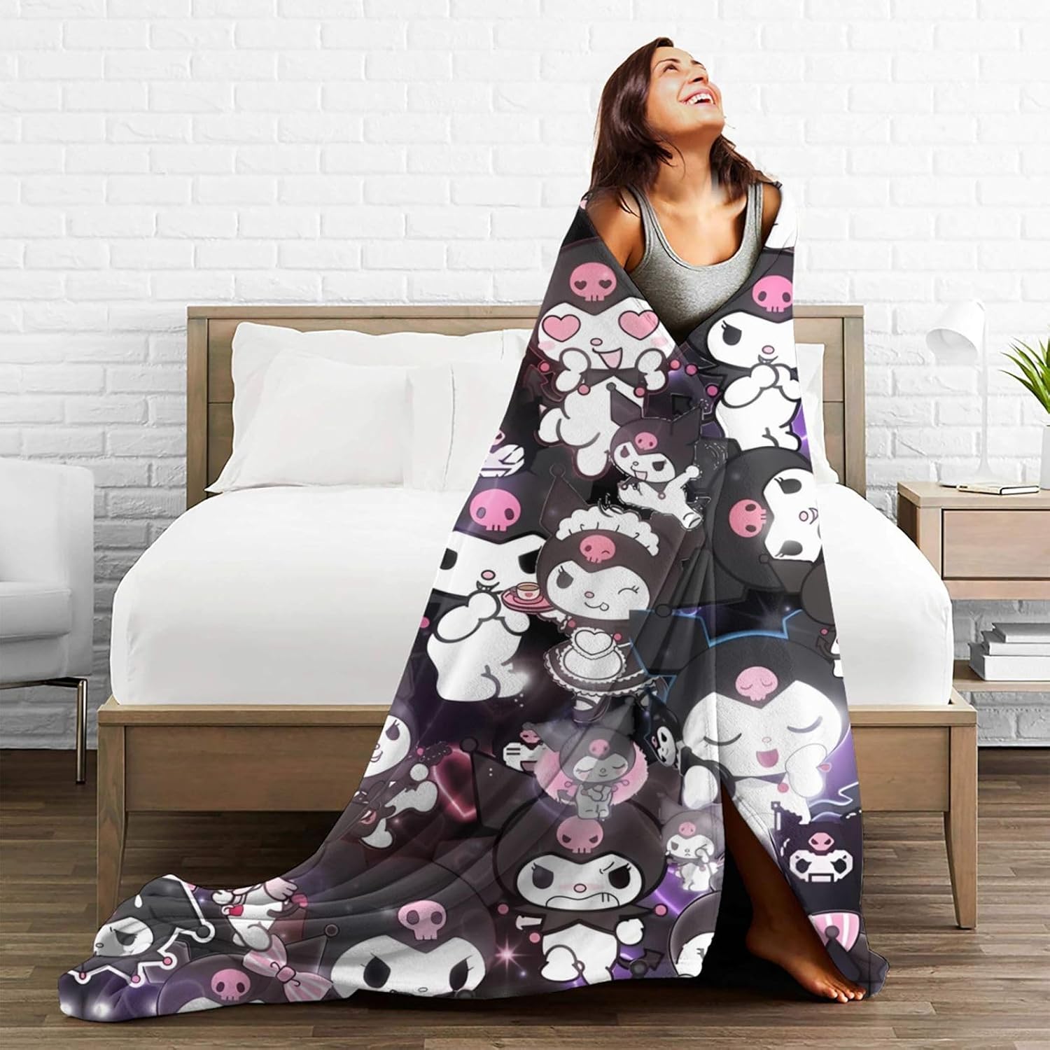 Bonita manta súper suave para todas las estaciones, manta de franela de forro polar para niños y adultos, sofá, ropa de cama, decoración de sala de