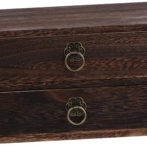STOBOK 1 cajón de mesa de madera maciza, organizador de tesoros, organizador de escritorio, gabinete de almacenamiento de escritorio de madera, STOBOK 1 cajón de mesa de madera maciza, organizador de tesoros, organizador de escritorio, gabinete de almacenamiento de escritorio de madera,