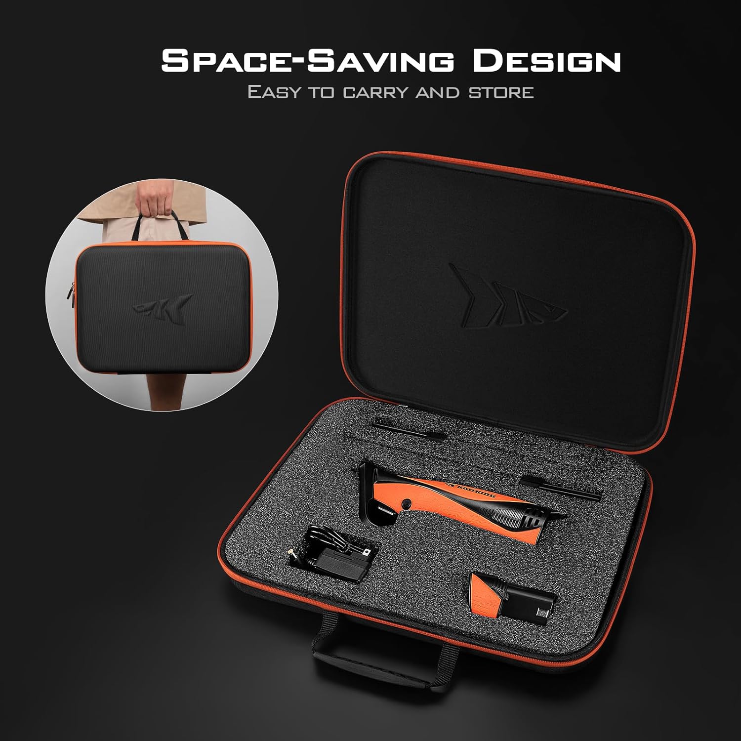 KastKing Cuchillo de filete eléctrico Speed Demon Pro Li (iones de litio) – Recargable, inalámbrico, de alta velocidad, duración de la batería