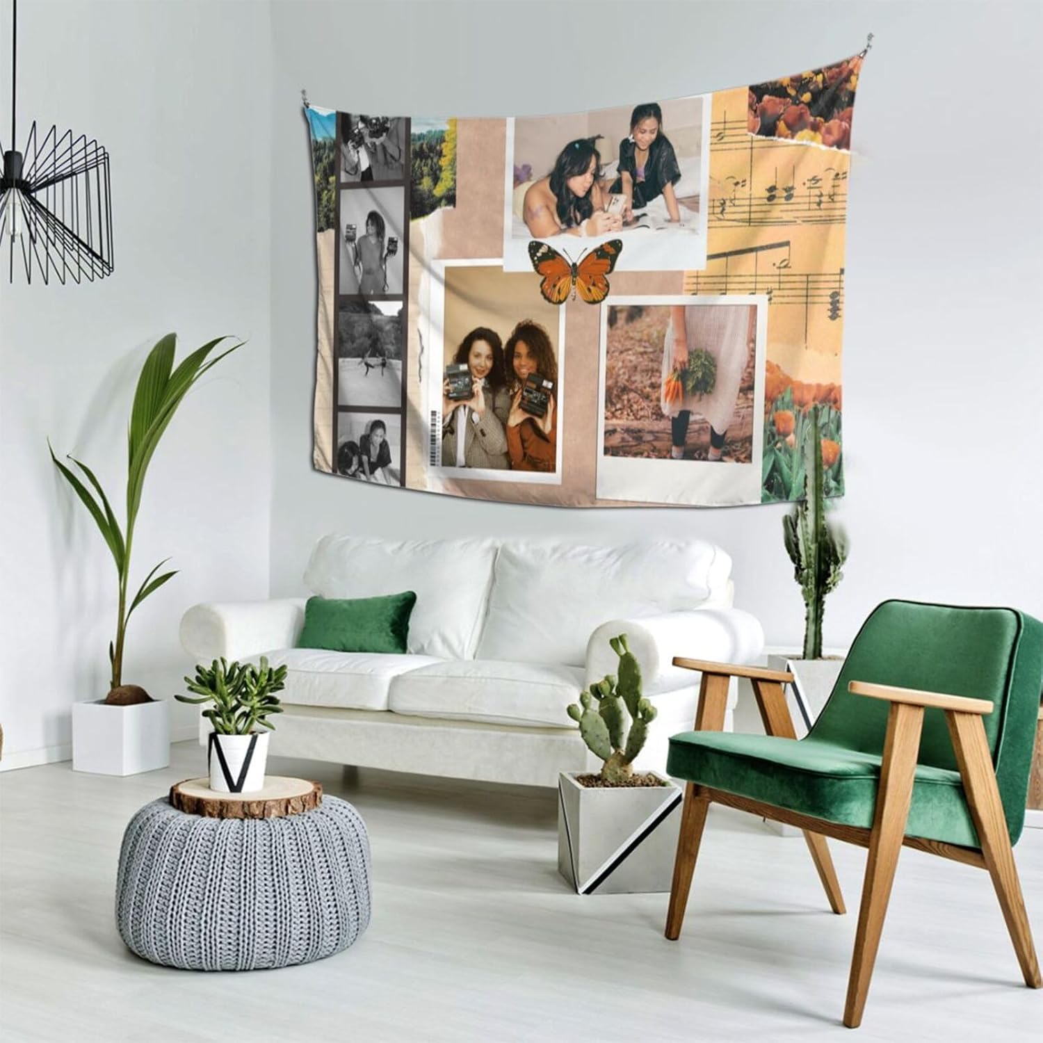 BHSHOH Tapiz de fotos personalizado, telón de fondo personalizado, manta para colgar en la pared, tapices para dormitorio, sala de estar, decoración