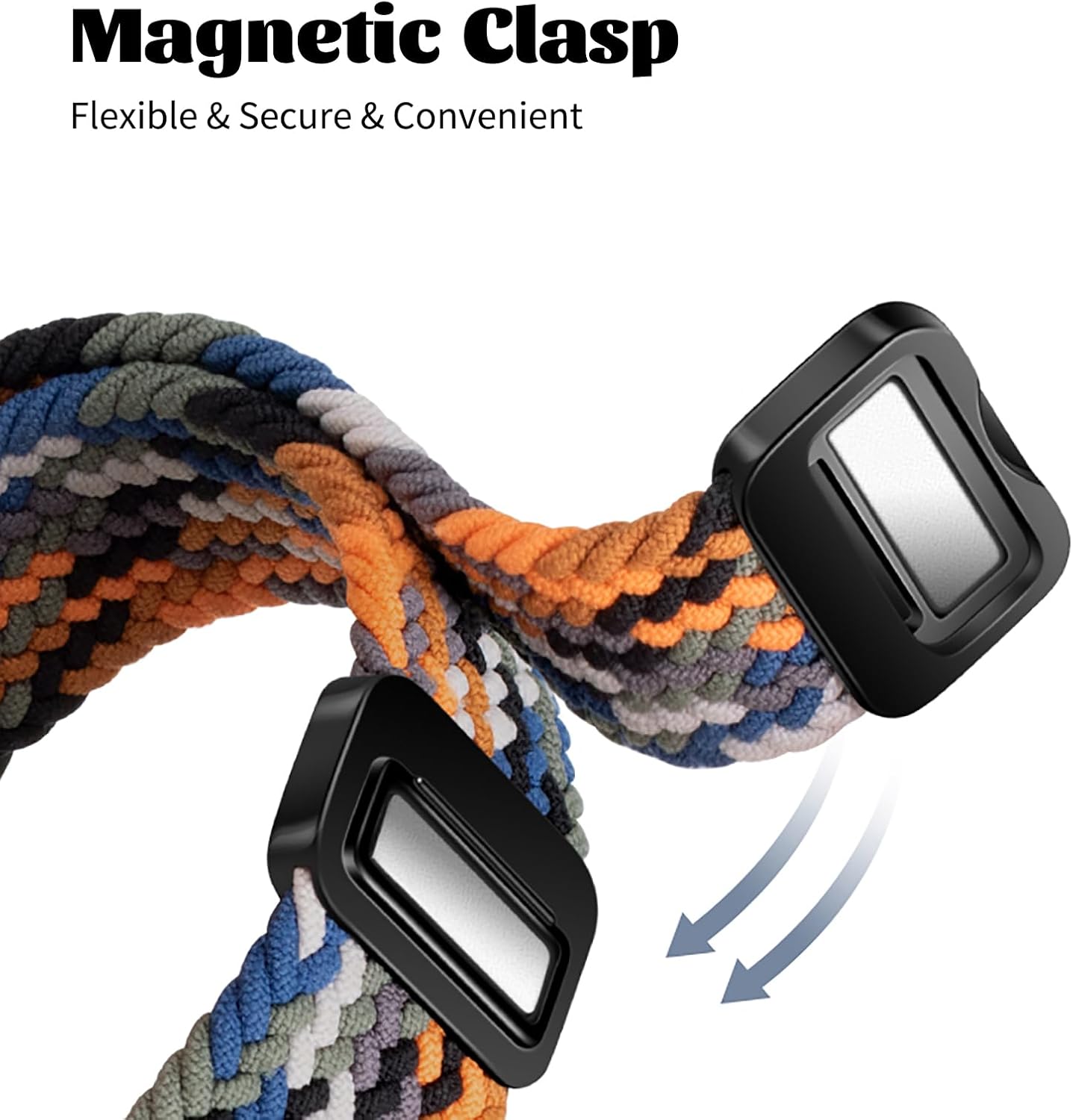Correa magnética de 0.787 in compatible con Samsung Galaxy Watch 4 5 Pro 6 Band 1.575 in 1.732 in 1.772 inWatch 6 Classic 1.693 in 1.850 inWatch 4