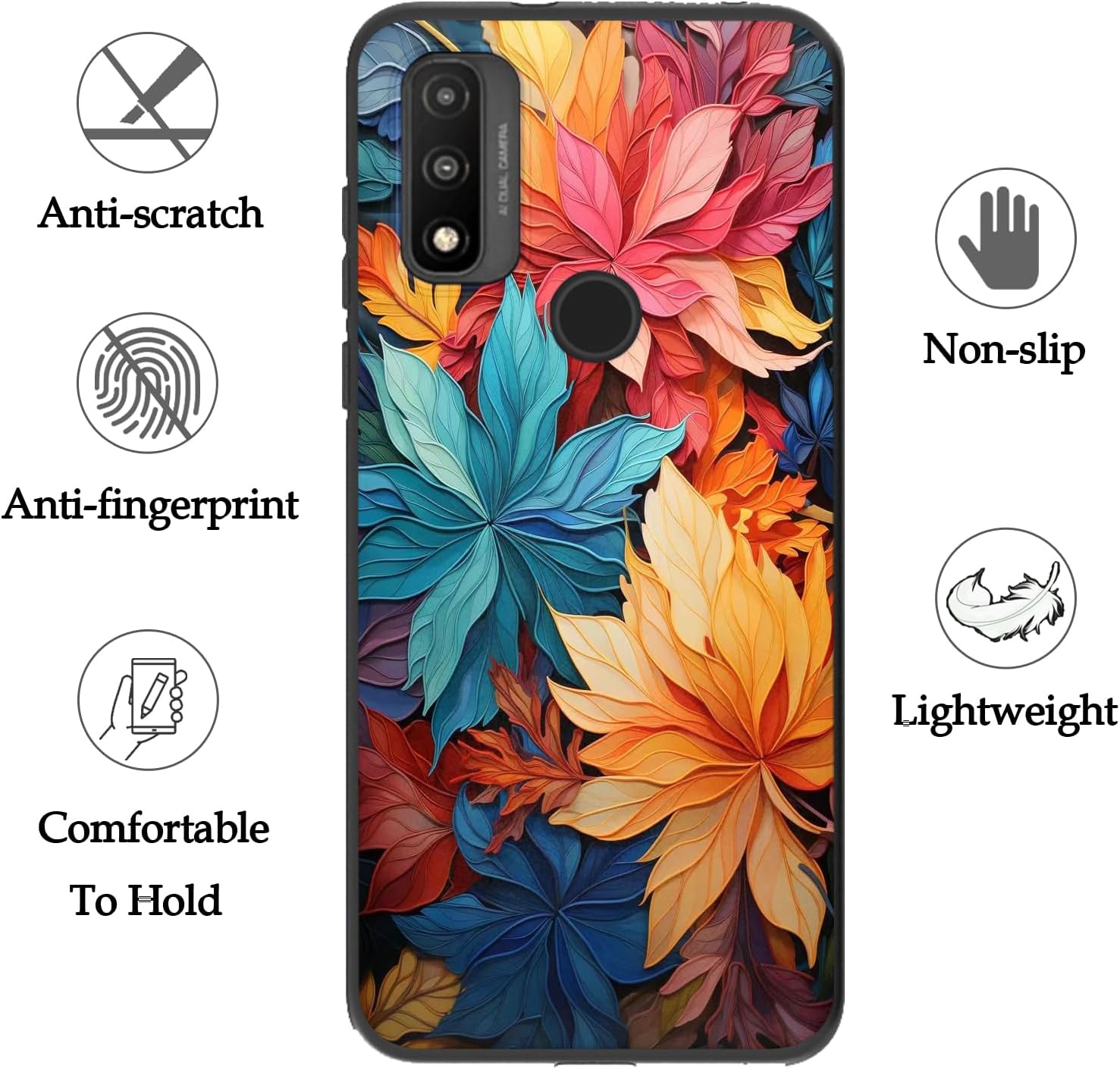 Funda para Moto G Play 2023, Moto G Pure, TPU delgada de goma de silicona flexible, funda protectora suave para Motorola Moto G Play 2023  Moto G