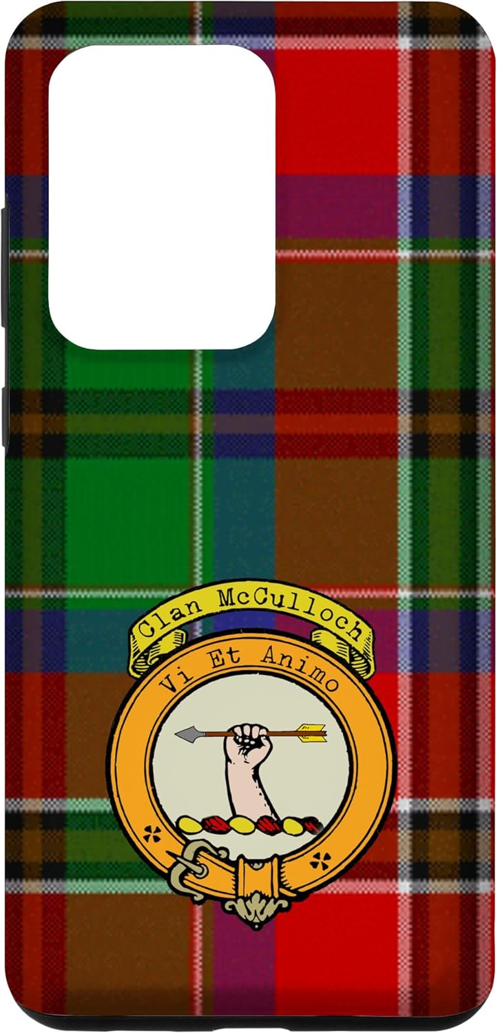 Funda con escudo escocés para Galaxy S20 Ultra McCulloch Clan
