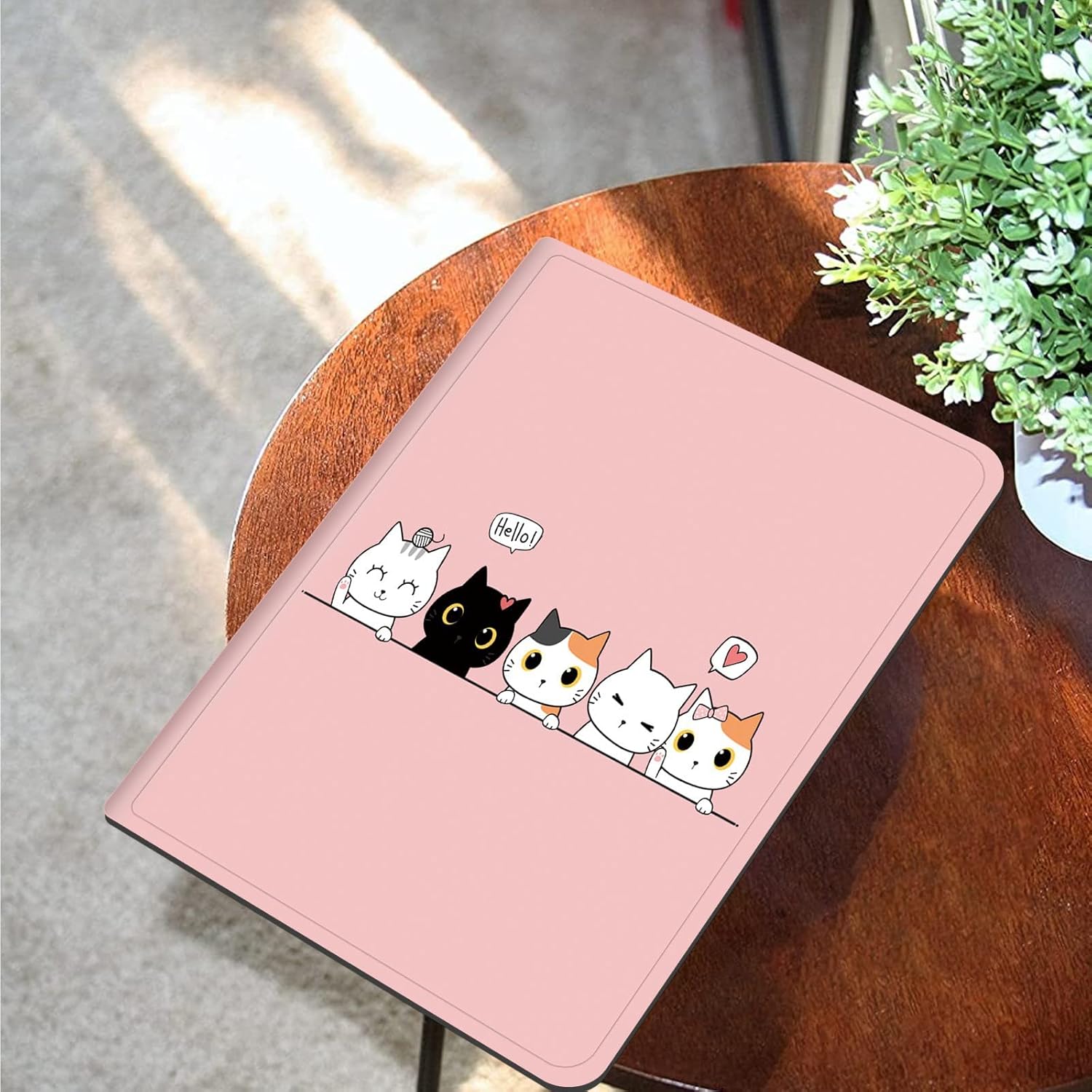 Funda para Kindle Fire HD 10 y Fire HD 10 Plus (11 generación, versión 2021) Rossy Slim ajustable de 10.1 pulgadas con soporte inteligente con