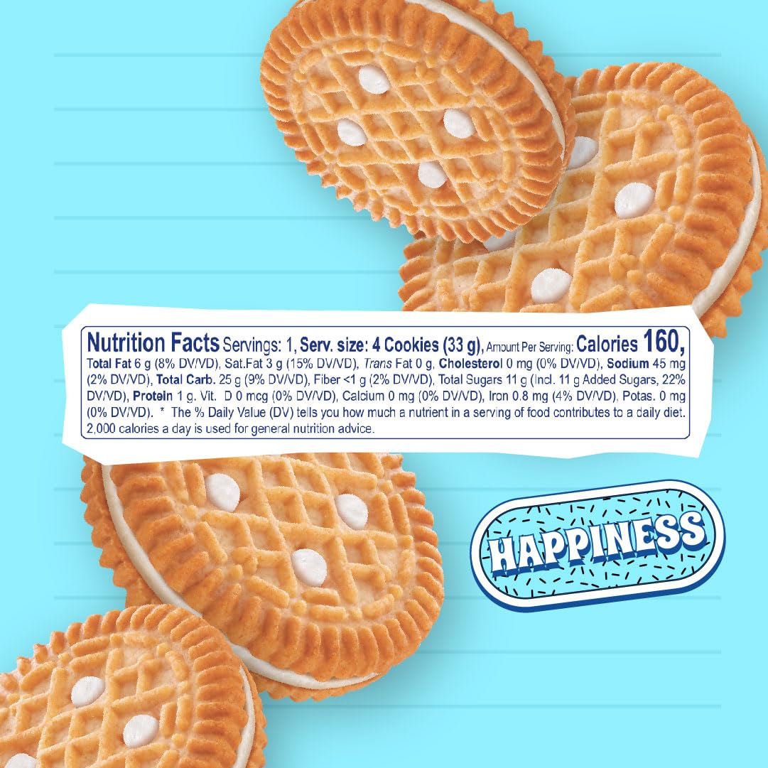 Brinky Biscuits USA, 24 galletas 12 piezas 1.16 oz (FRESA)