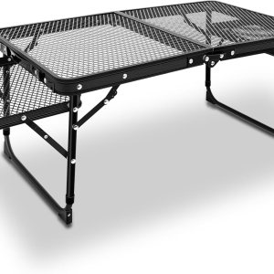 Mesa de parrilla, mesa de camping plegable, mesa de comedor de aleación de aluminio, mesa de campamento plegable de altura y ancho ajustables, Mesa de parrilla, mesa de camping plegable, mesa de comedor de aleación de aluminio, mesa de campamento plegable de altura y ancho ajustables,