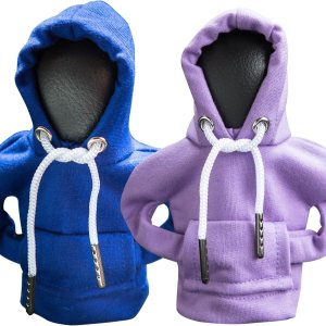 Sudadera con capucha para palanca de cambios de automóvil, 2 unidades, sudadera divertida con capucha para cambio de marchas, accesorios interiores Sudadera con capucha para palanca de cambios de automóvil, 2 unidades, sudadera divertida con capucha para cambio de marchas, accesorios interiores