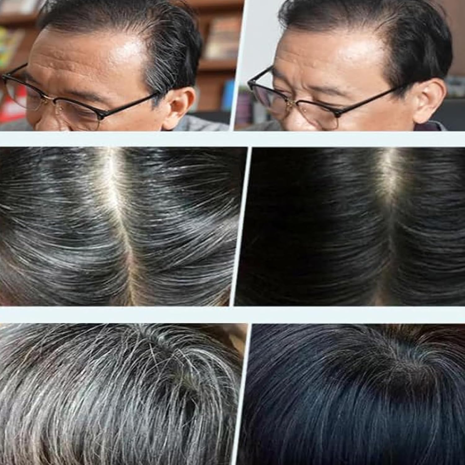 Xusheng – Crema de teñido de frutas negras, crema de tinte negro natural, falta de tinte para el cabello para hombres y mujeres, tinte para el