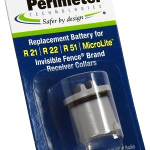 Perimeter Technologies Invisible Fence – Batería compatible con collar de perro R21, R22, R51 y Microlite Perimeter Technologies Invisible Fence – Batería compatible con collar de perro R21, R22, R51 y Microlite