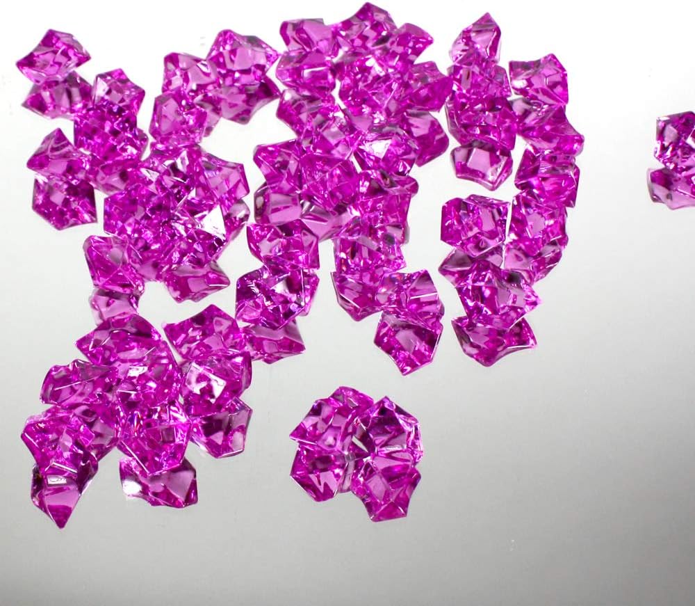 WGV – Gemas de tesoro de cristales acrílicos de roca de hielo para dispersos de mesa, rellenos de jarrones, bodas, banquetes, fiestas, eventos,