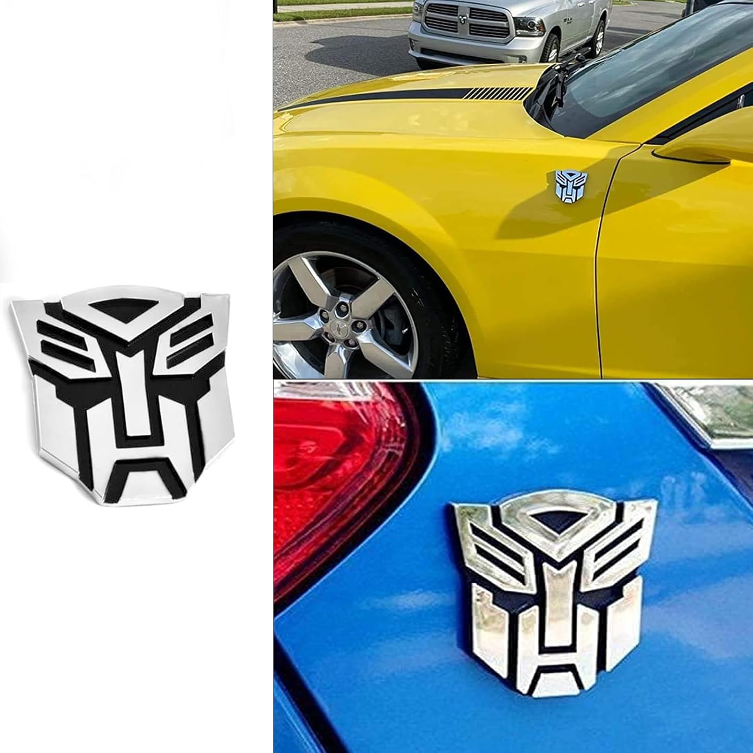 Cubierta de botón de arranque con 2 piezas en el emblema del juego, cubierta universal para botón de arranque de motor de automóvil, calcomanías