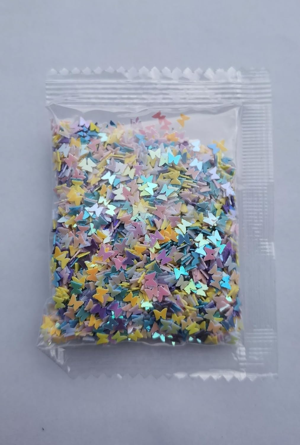 Confeti con purpurina con formas de mariposa para arte de uñas, suministros de limo, manualidades de resina, decoración del hogar, tarjetas de