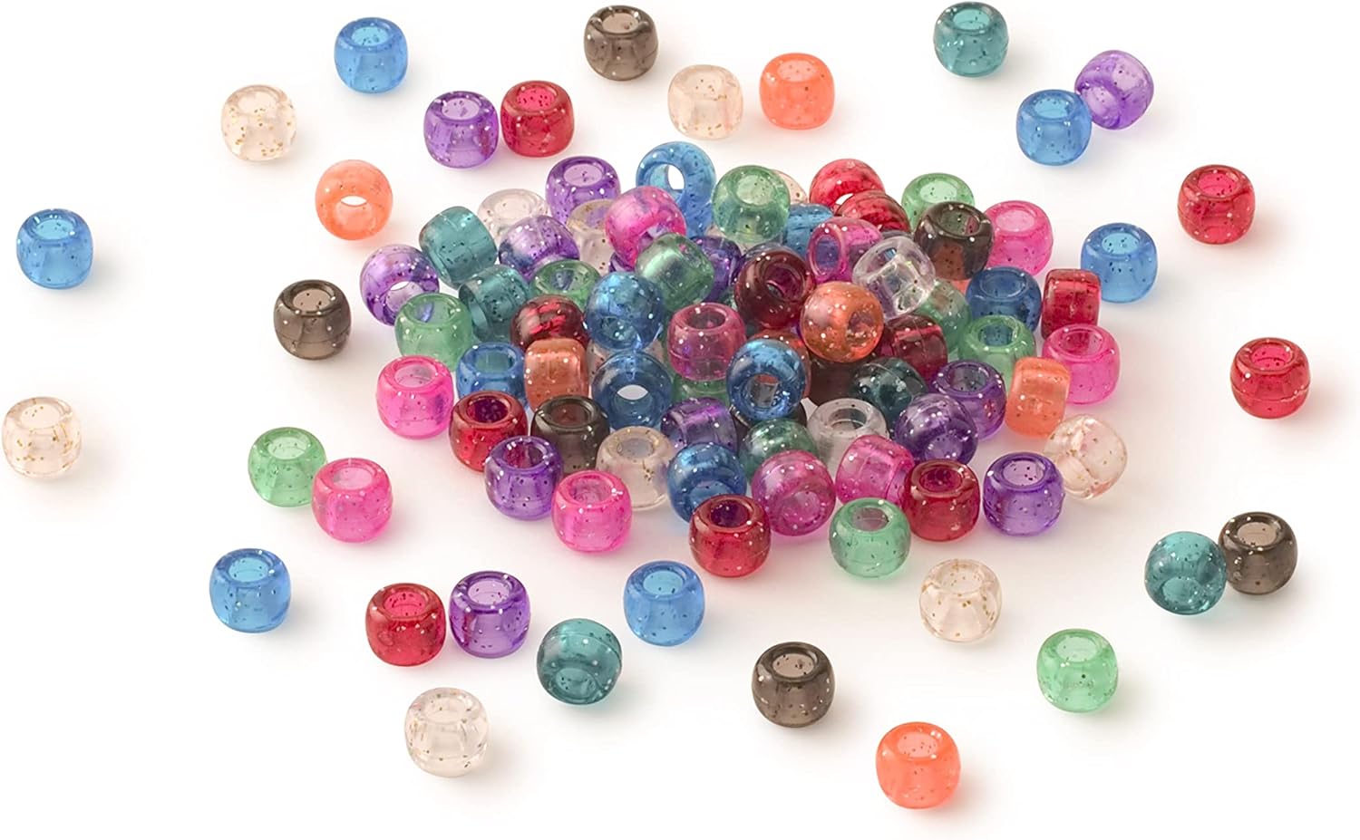 Michaels – Cuentas de poni multicolor de 1 libra por Creatology, 0.236in x 0.354in