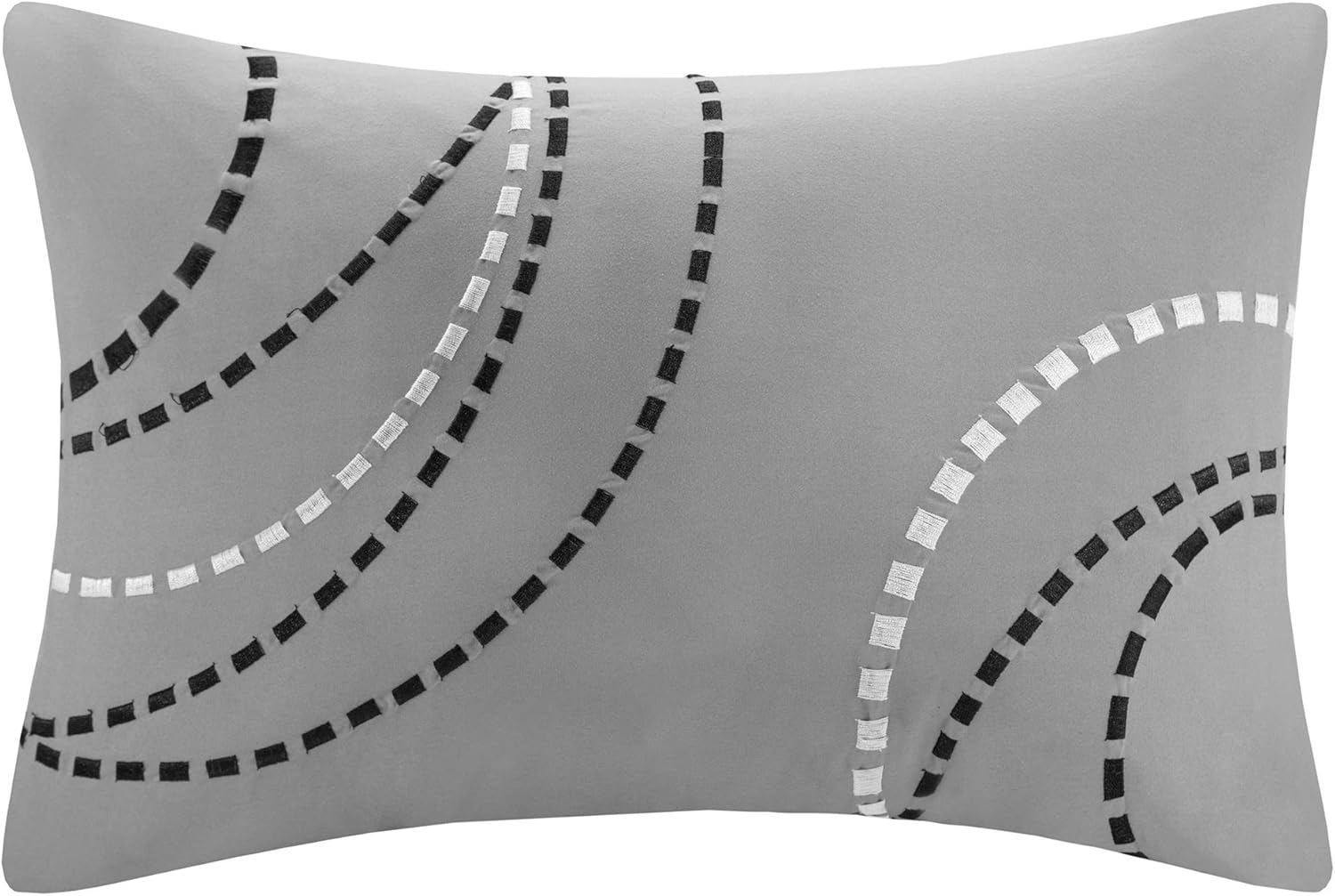 Madison Park Essentials – Juego de cama completo de 9 piezas que incluye un edredón cálido con diseño en colores vibrantes y relleno alternativo