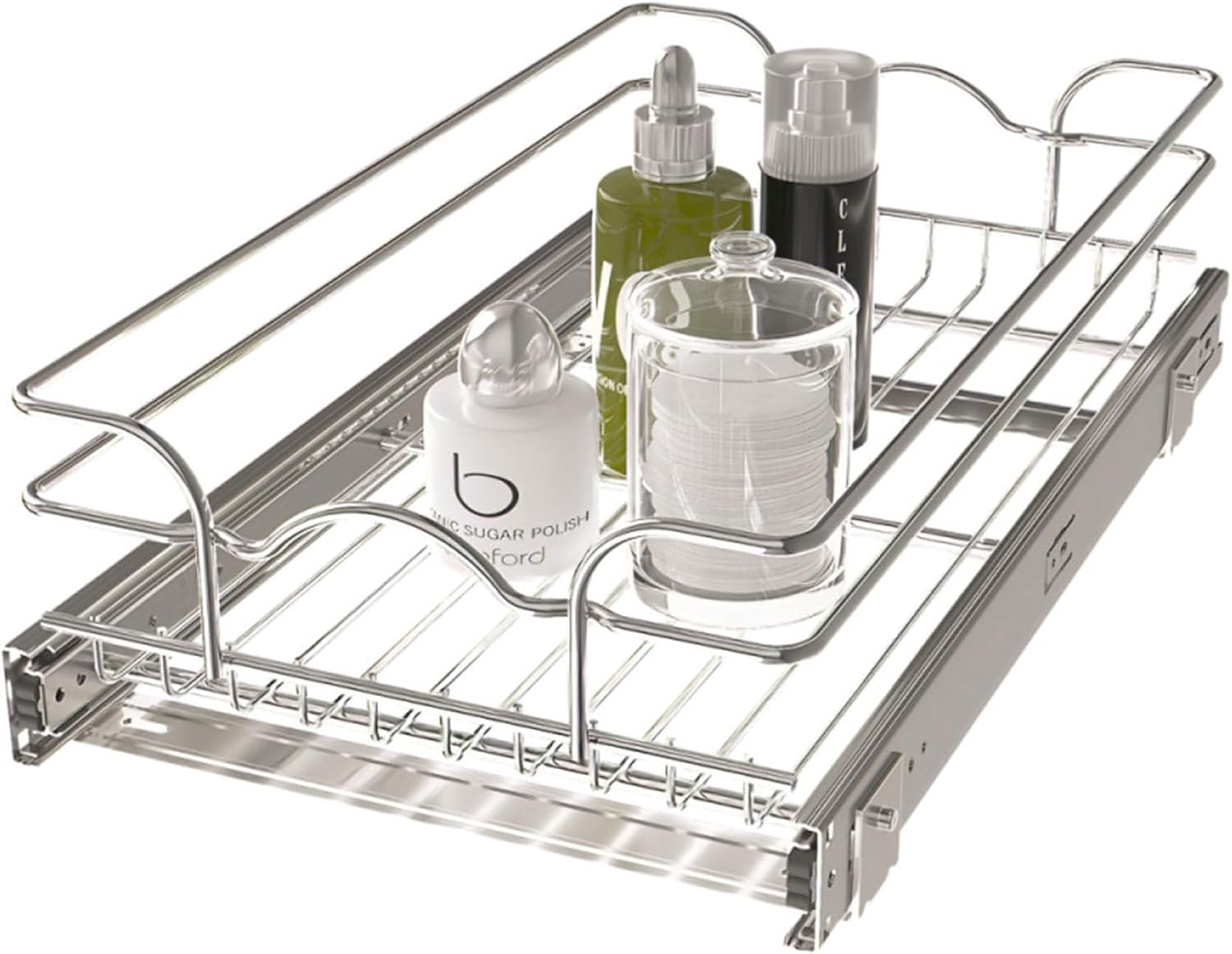 Rev-A-Shelf5WB11220-cr12en. W x 20en. DBase de Cromo Gabinete extraíble cesta de alambre por Rev-A-Shelf