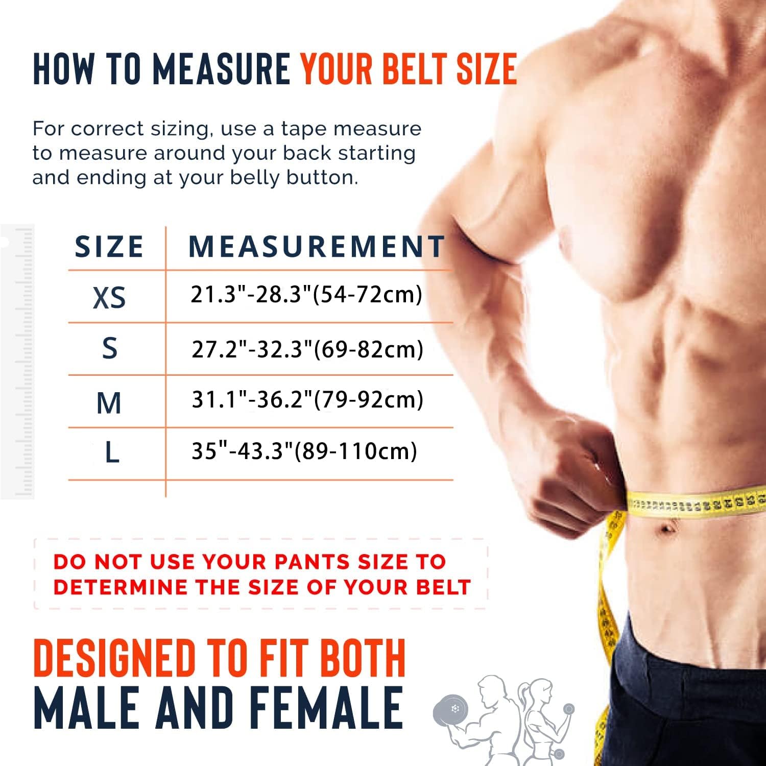 Cinturón de levantamiento de pesas de cuero de 0.354 in para mujeres y hombres con soporte lumbar acolchado de 4 pulgadas para entrenamiento de